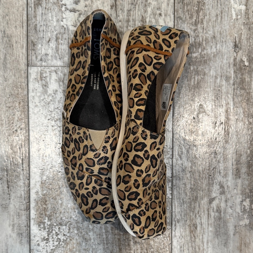 Toms Leopard Print Women's Flats
